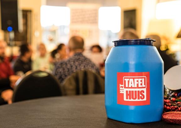 Het Tafelhuis maakt goede doel bekend