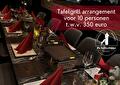 Tafelgrill Arrangement voor 10 personen t.w.v. €350,- 